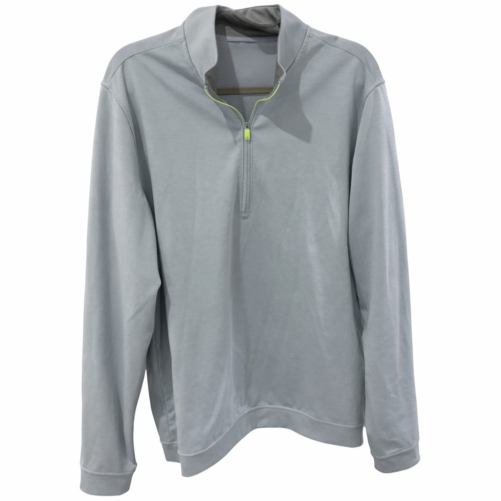 Adidas Light Blue Quarter Zip Pullover XL Athletic Top